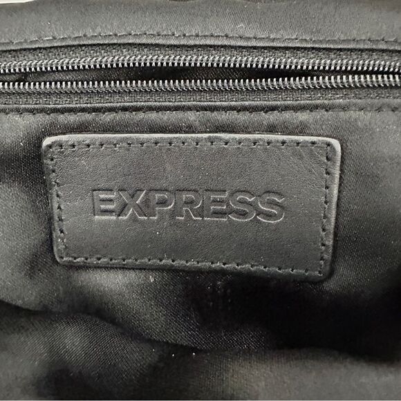 Express Black Beaded Evening Bag Clutch - Picture 5 of 5